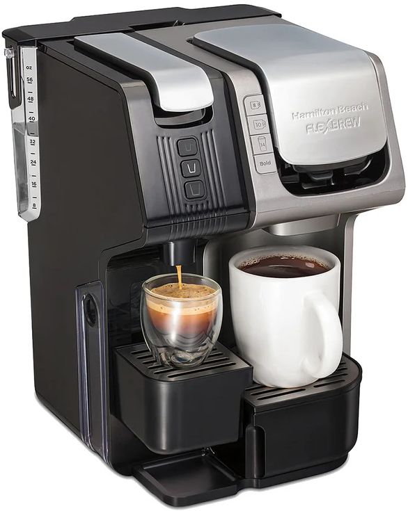 Hamilton Beach 49930 FlexBrew Universal Coffee Maker - Black by Hamilton Beach - Refurbished - Like New condition - US$161.49