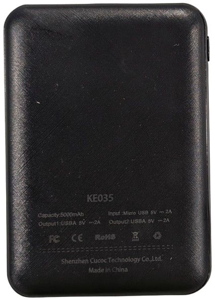 Helios 5000MaH Power Bank (KE035) - Black by Helios - Refurbished - Very Good condition - Image 3