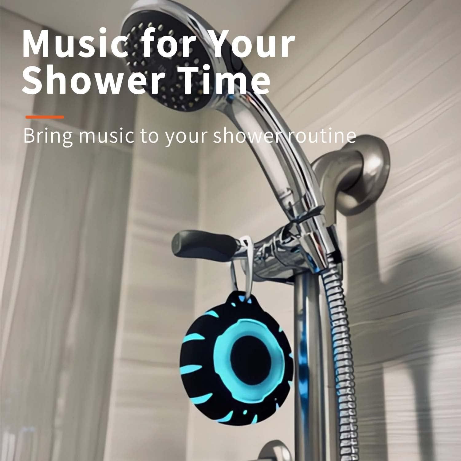HEYSONG Waterproof Shower Bluetooth Speaker B18L - Black by HEYSONG - Refurbished - Very Good condition - Image 3