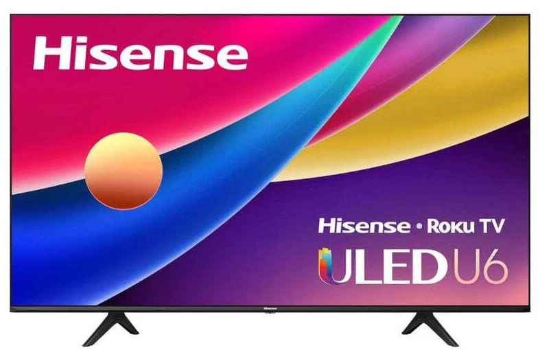 Hisense 4K ULED Roku TV 55" - Black - 55 Inch by Hisense - Refurbished - Brand New condition - US$403.99