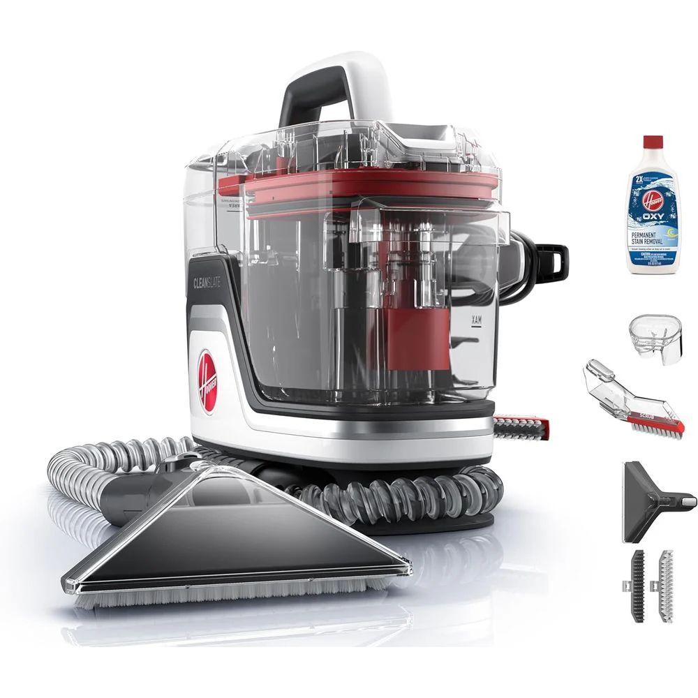Hoover FH14050 CleanSlate Plus Portable Carpet & Upholstery Spot Cleaner - Red by Hoover - Refurbished - Very Good condition - US$191.49