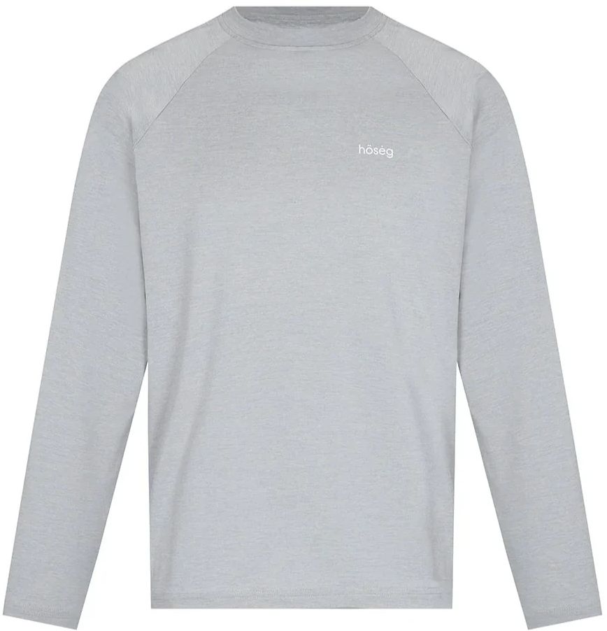 Hoseg Men's Polo Long Sleeve UV Shield (L) - Moonstone by Hoseg - Refurbished - Brand New condition - US$76.49