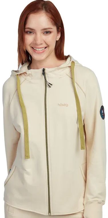 Hoseg Women's Full Zip Hoodie (M) - Artic Wolf by Hoseg - Refurbished - Brand New condition - US$100.49