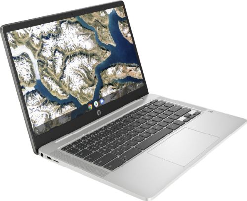 HP 14a-na0031wm Chromebook 14" - Silver - Intel Pentium Silver N5000 1.1GHz - 4GB RAM - 64GB by HP - Image 3