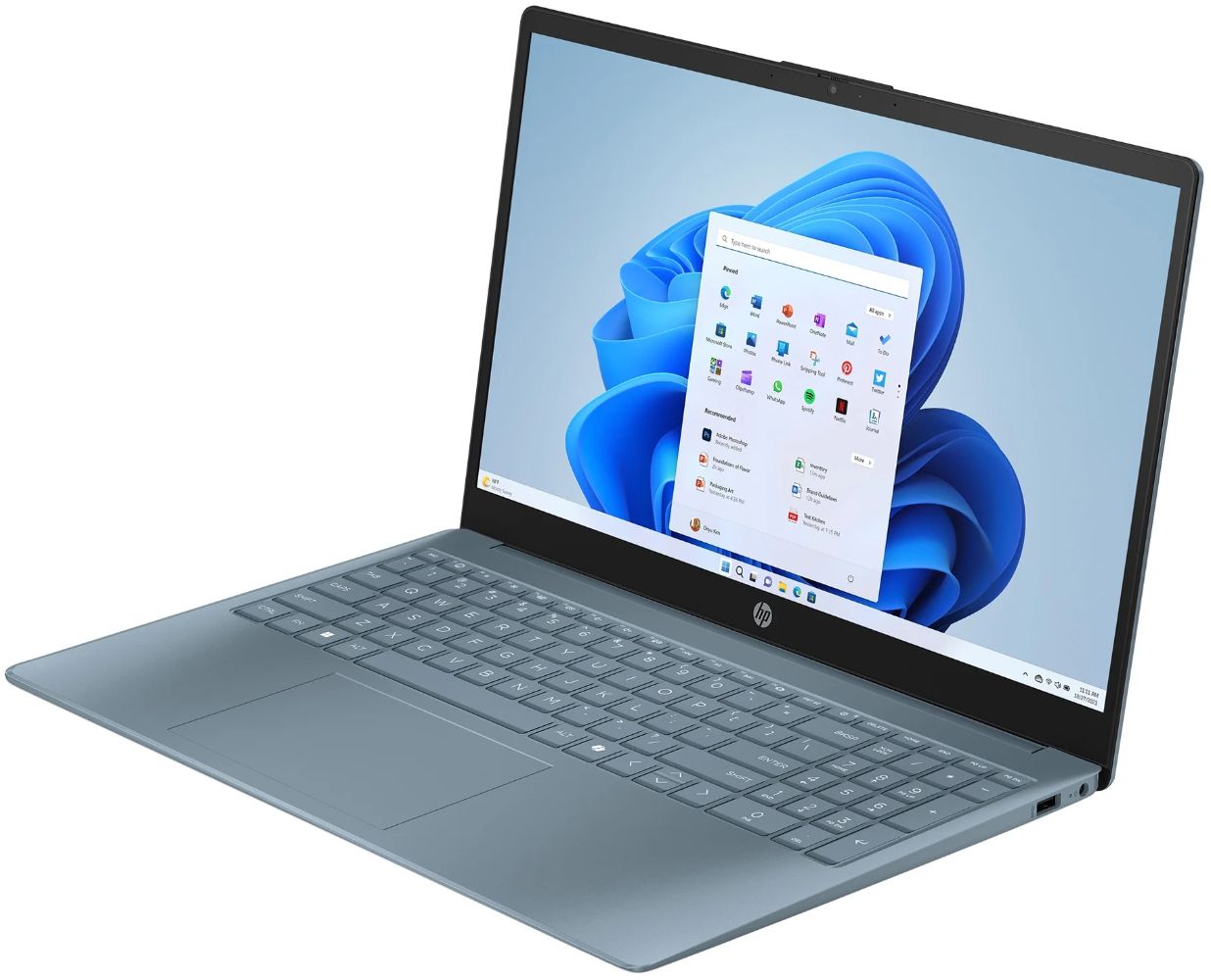 HP 15-fd0082wm Laptop 15.6" - Moonlight Blue - Intel Processor N200 1.0GHz - 4GB RAM - 128GB by HP - Image 3