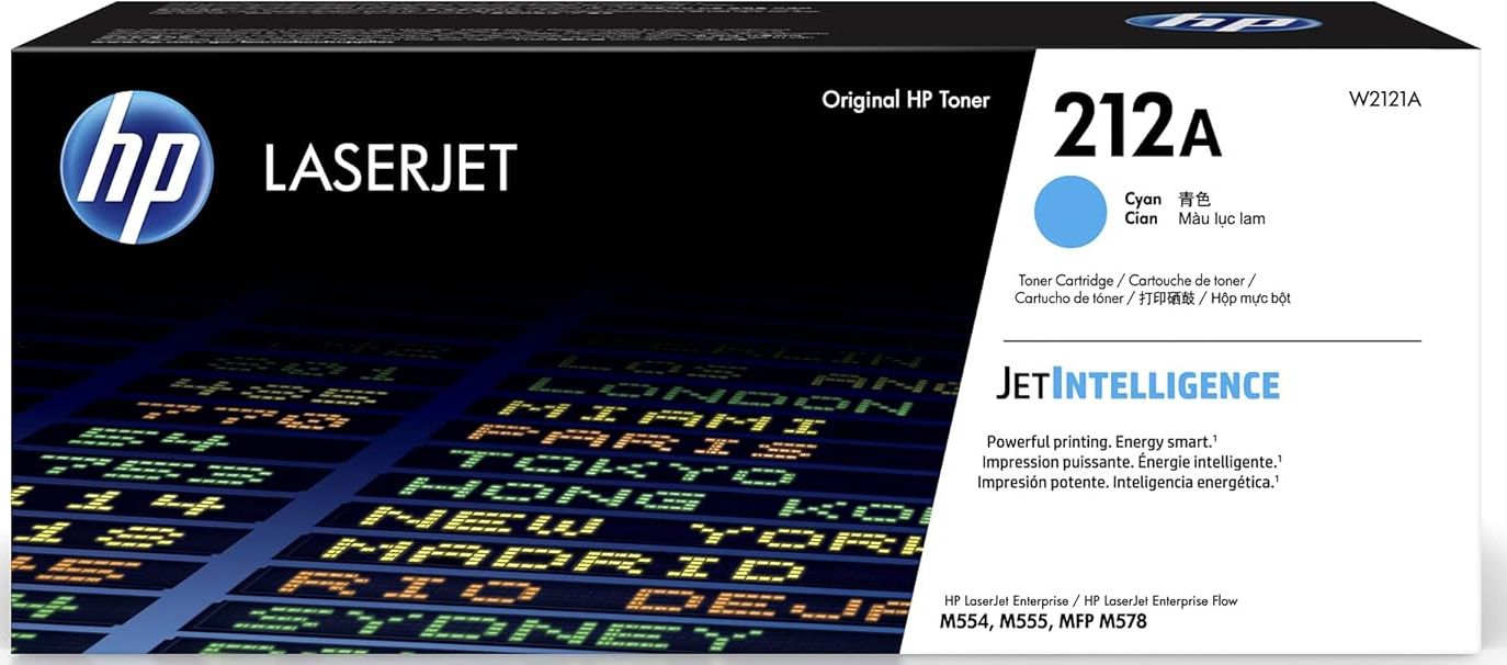 HP 212A Original LaserJet Toner Cartridge - Cyan by HP - Refurbished - Very Good condition - US$106.21