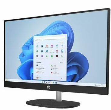 HP 24-cr0000a AIO Desktop PC 23.8" - AMD Ryzen 5 7520U 2.8GHz - 256GB - Black - 8GB RAM - 23.8 Inch by HP - Image 2