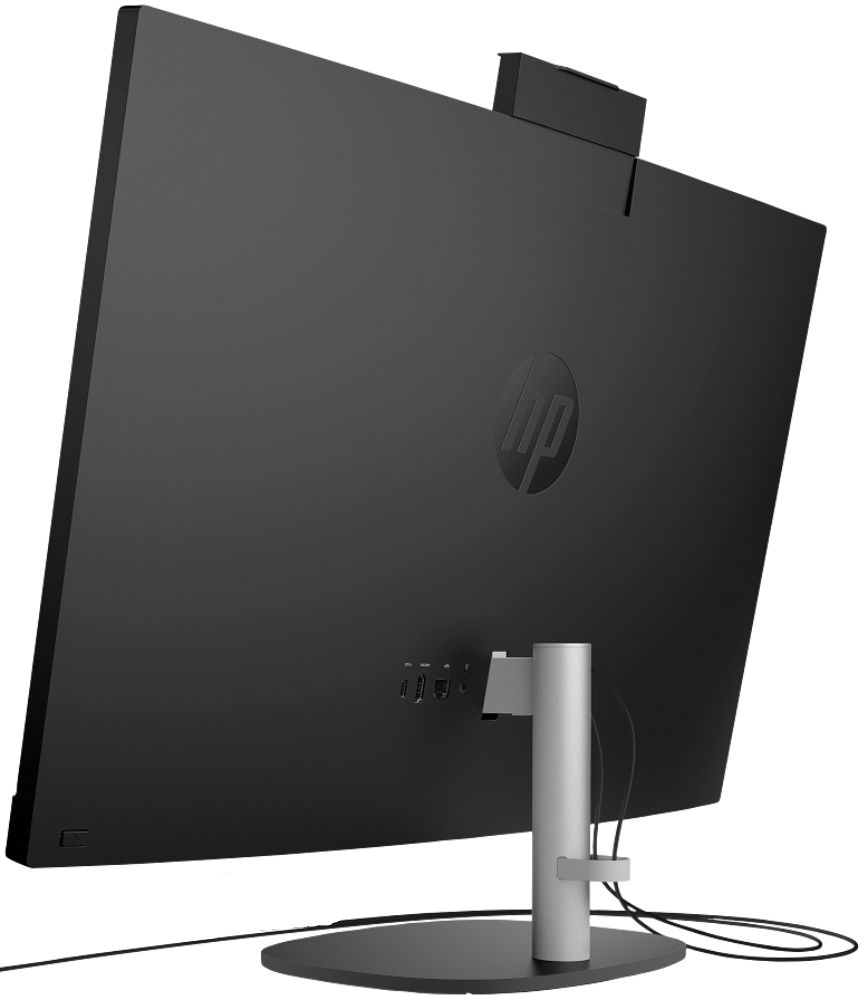HP 27-cr0015m AIO Desktop PC 27" - AMD Ryzen 3 7320U 2.4GHz - 256GB - Jet Black - 8GB RAM - 27 Inch by HP - Image 4
