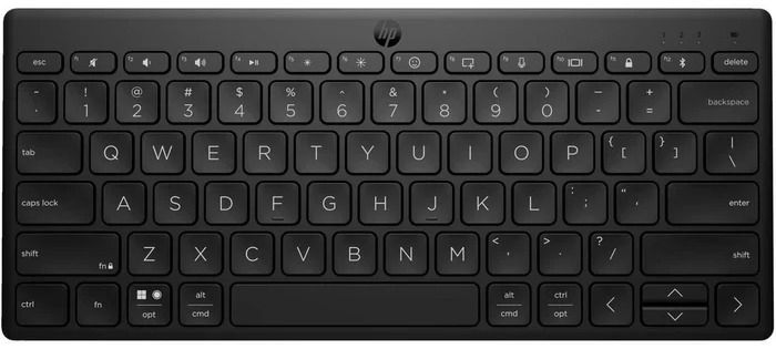 HP HP 355 Compact Multi-Device Bluetooth Keyboard - Black by HP - Refurbished - Very Good condition - US$70.49