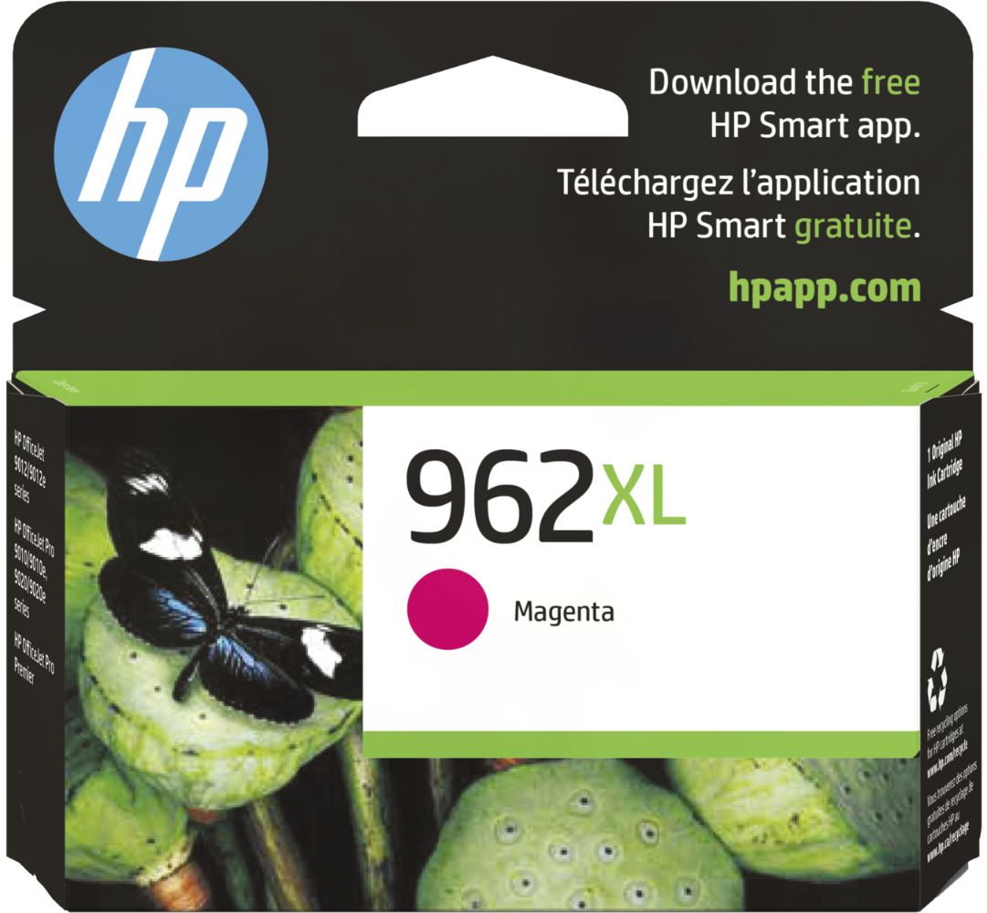 HP 962XL High Yield Original Ink Cartridge - Magenta by HP - Refurbished - Very Good condition - US$35.42