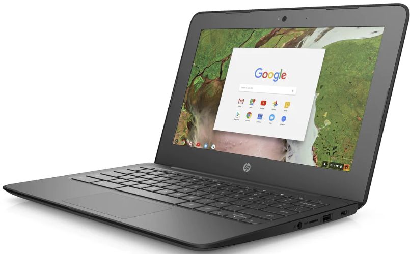 HP HP Chromebook 11 G6 EE Laptop 11.6" - Intel Celeron N3350 1.10GHz - 4GB - 32GB - Gray - 11.6 Inch - Very Good - Standard Battery by HP - Refurbished - Very Good condition - Image 2