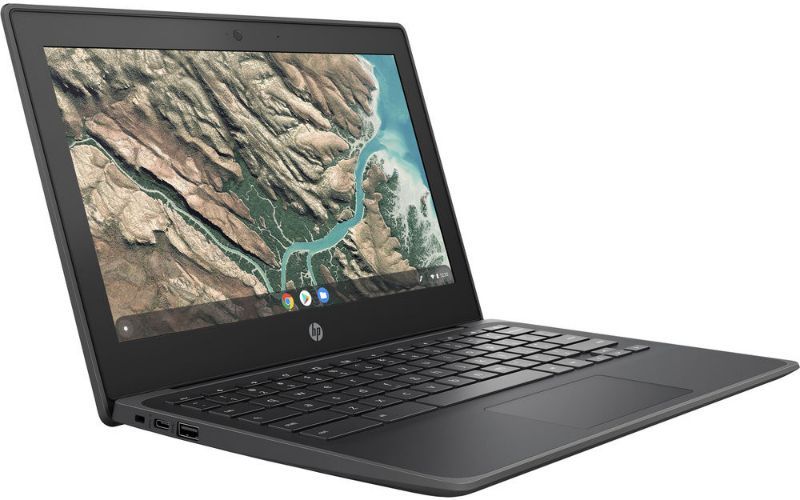 HP HP Chromebook 11 G8 EE Laptop 11.6" - Intel Celeron N4020 1.1GHz - 4GB - 32GB - Chalkboard Grey - 11.6 Inch - Very Good - Standard Battery by HP - Refurbished - Very Good condition - Image 3