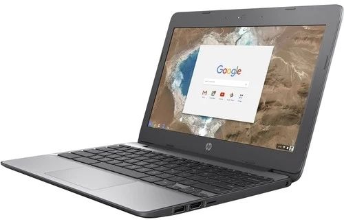 HP HP Chromebook 11-v010nr Laptop 11.6" - Intel Celeron N3060 1.6Hz - 4GB - 16GB - Ash Gray - 11.6 Inch - Good - Standard Battery by HP - Refurbished - Good condition - Image 3