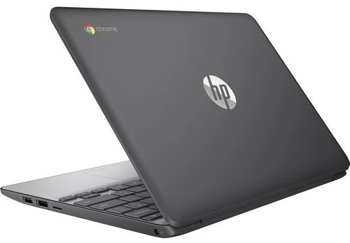 HP HP Chromebook 11-v010nr Laptop 11.6" - Intel Celeron N3060 1.6Hz - 4GB - 16GB - Ash Gray - 11.6 Inch - Good - Standard Battery by HP - Refurbished - Good condition - Image 4