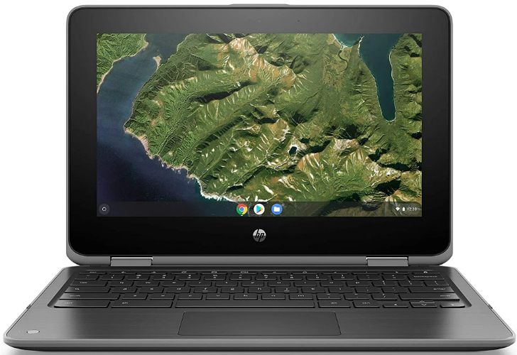 HP 11 x360 G2 EE Chromebook 11.6" - Gray - Intel Celeron N4000 1.1GHz - 4GB RAM - 32GB by HP - Refurbished - Very Good condition - US$67.14