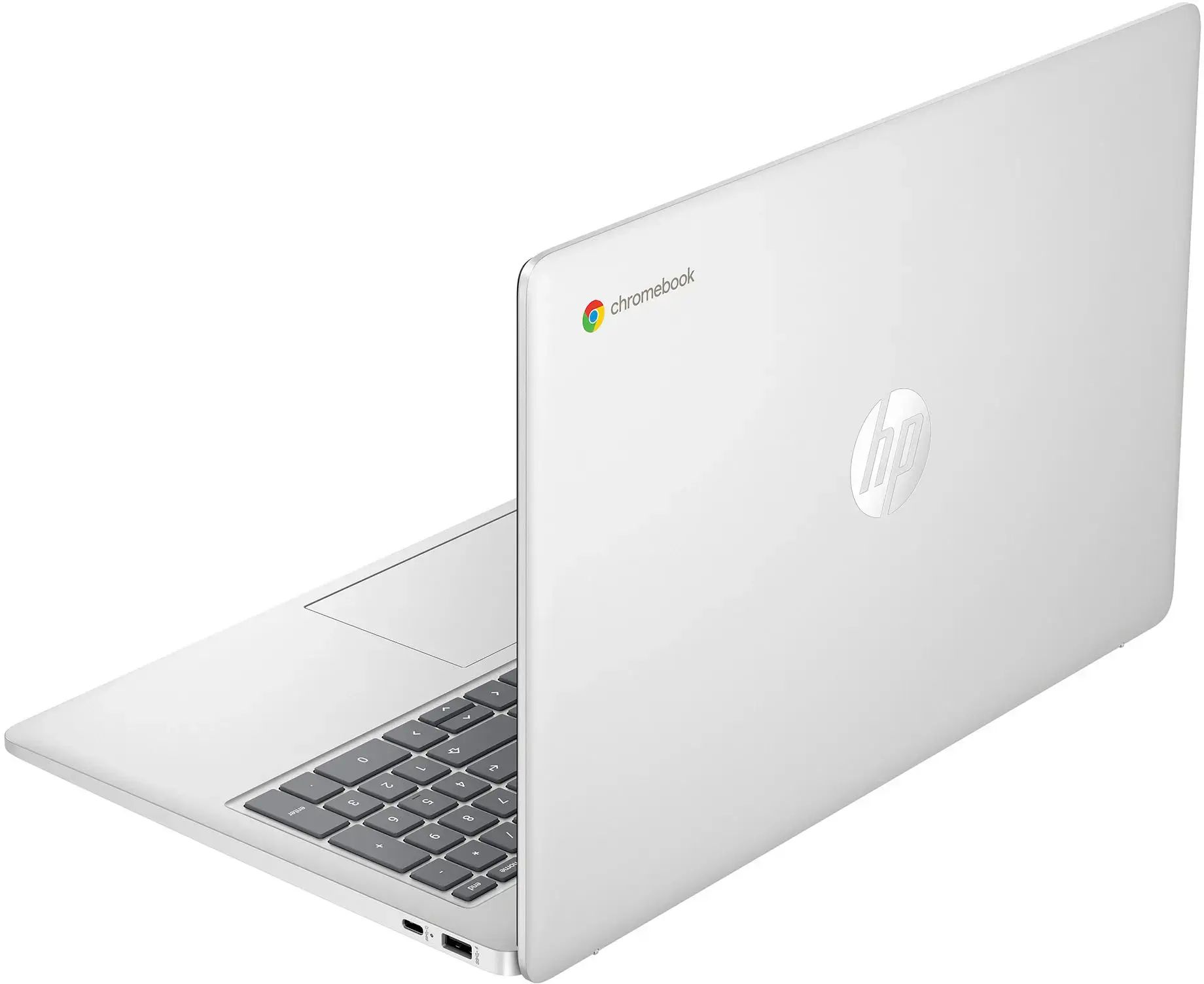 HP Chromebook 15a-nb0013dx Laptop 15.6" - Natural Silver - Intel Pentium N200 1.1GHz - 8GB RAM - 64GB by HP - Image 4