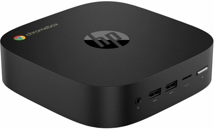 HP Chromebox G4 - Intel Celeron 7305 1.1GHz - 64GB - Black - 4GB RAM by HP - Refurbished - Very Good condition - US$603.99