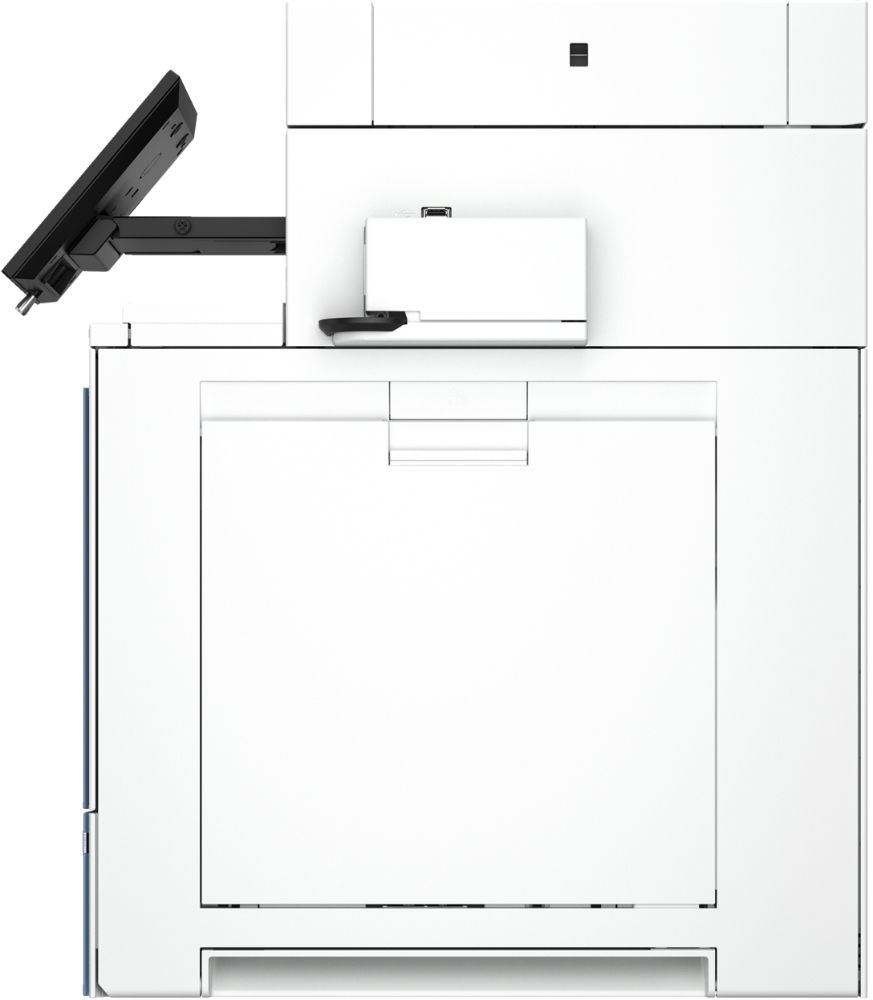 HP Color LaserJet Enterprise MFP 5800f Printer - White by HP - Image 4