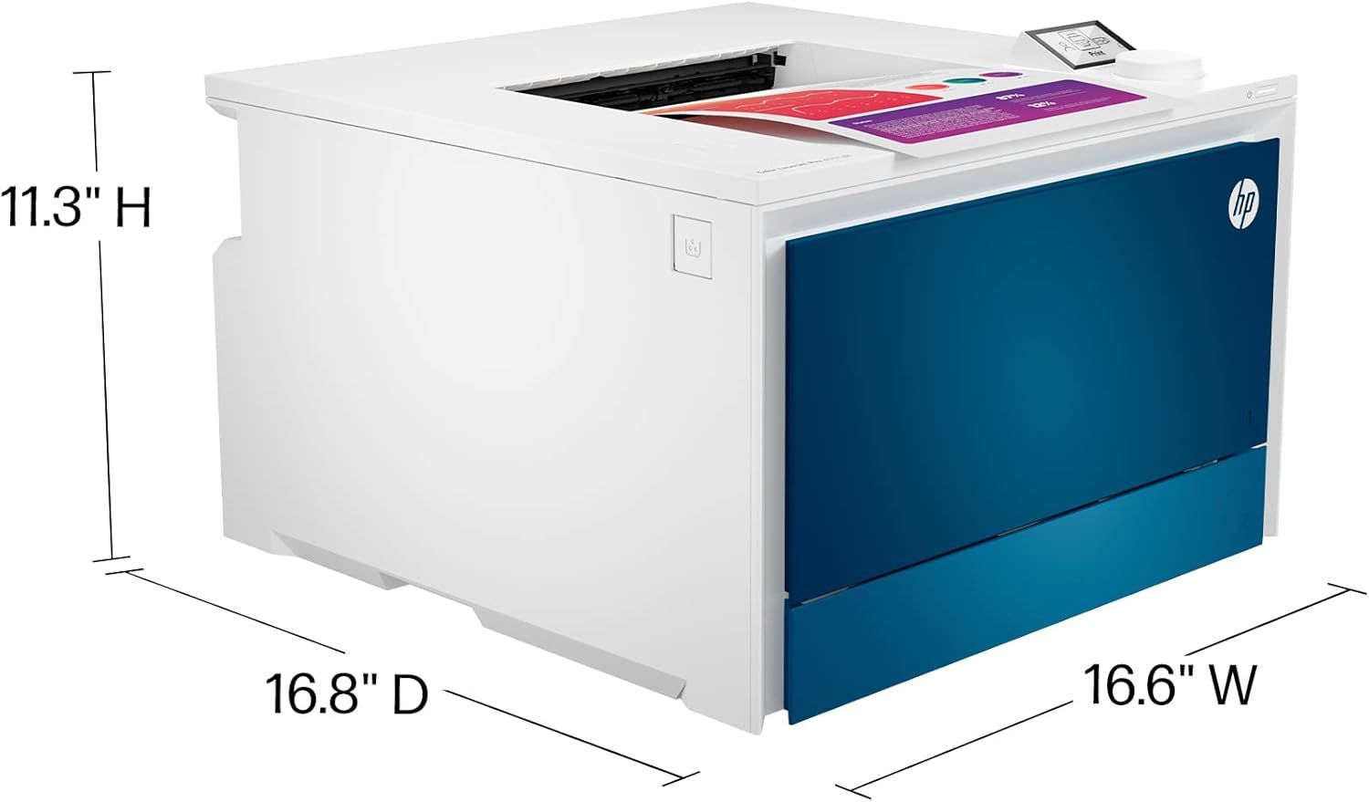 HP Color LaserJet Pro 4201dn Printer - Blue by HP - Image 2