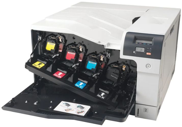 HP Color LaserJet Professional CP5225dn Printer - White by HP - Image 3