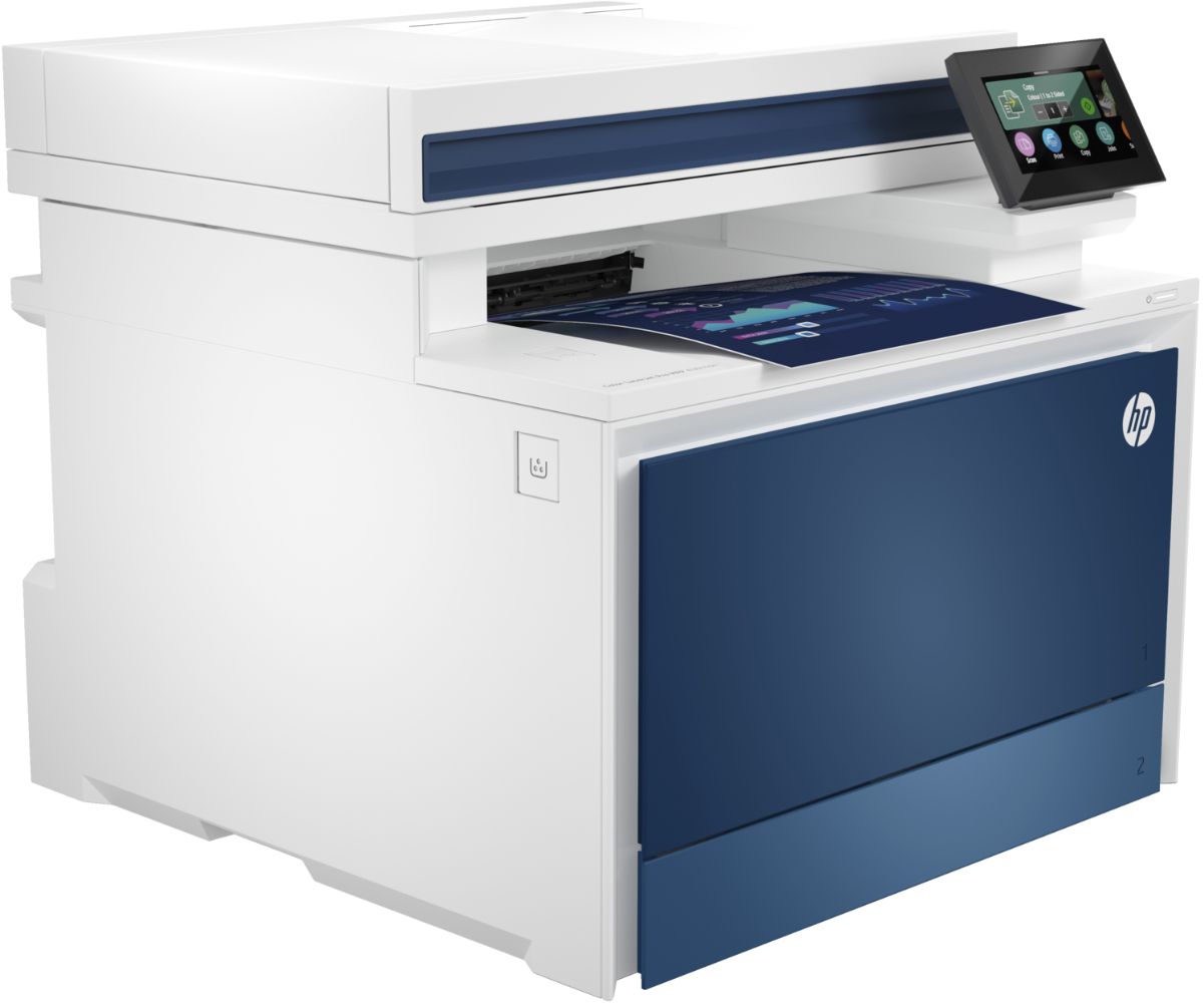 HP Color LaserJet Pro MFP 4301fdn Printer - White by HP - Image 2