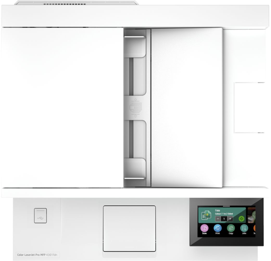 HP Color LaserJet Pro MFP 4301fdn Printer - White by HP - Image 6