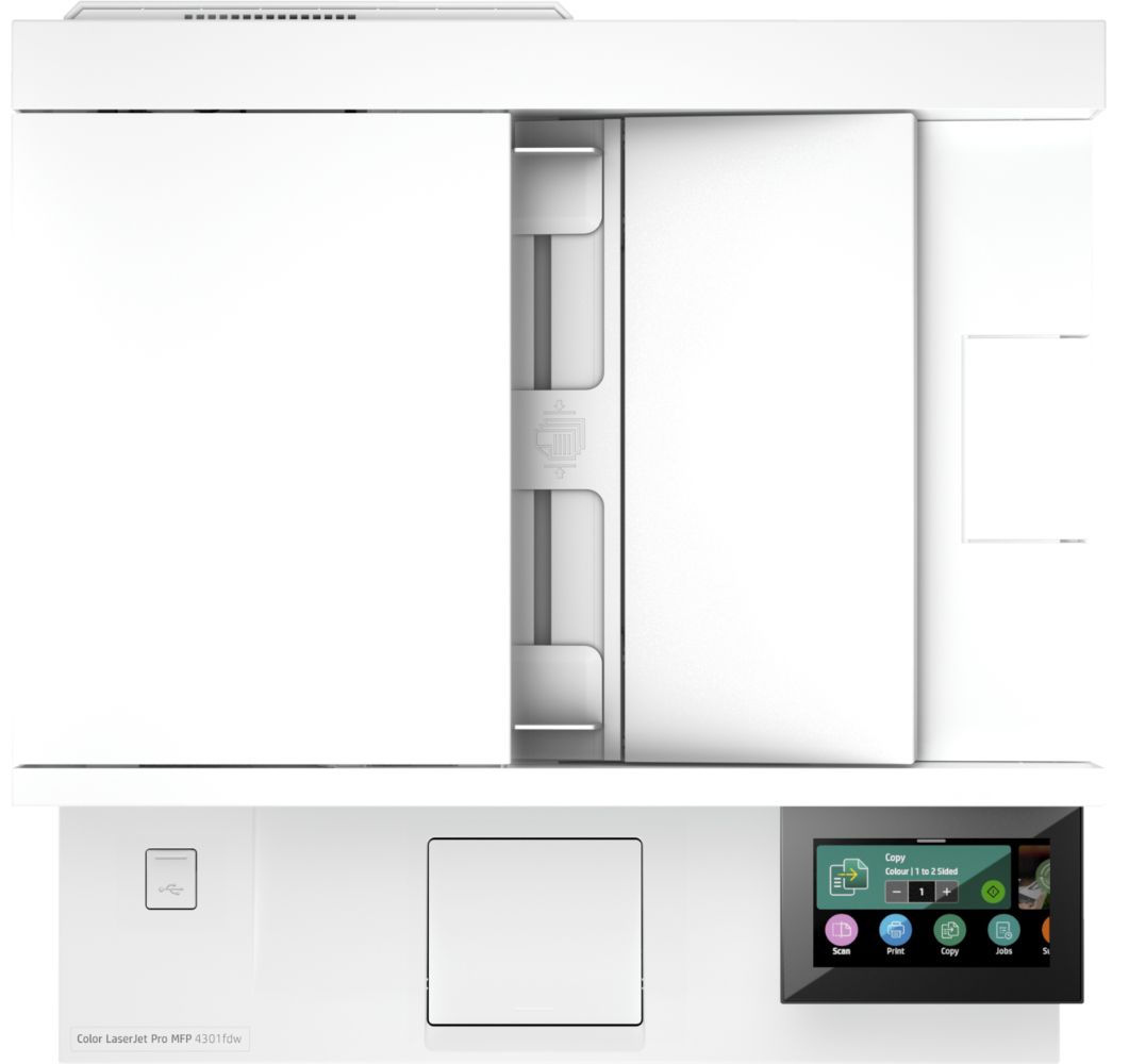 HP Color LaserJet Pro MFP 4301fdw Printer - White by HP - Image 6