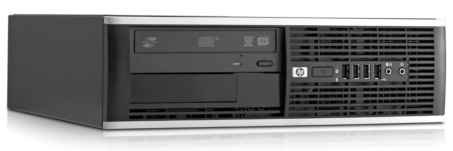 HP Compact 6000 Pro SFF Desktop - AMD Phenom II X4 B95 3.0GHz - 250GB - Black - 4GB RAM by HP - Refurbished - Good condition - Image 3