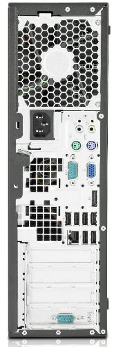 HP Compact 6000 Pro SFF Desktop - AMD Phenom II X4 B95 3.0GHz - 250GB - Black - 4GB RAM by HP - Refurbished - Good condition - Image 4