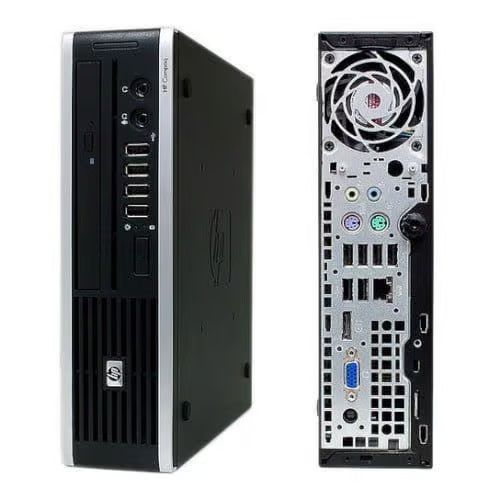 HP Compaq Elite 8300 Ultra Slim Desktop PC - Intel Core i5-3470S 2.9GHz - 500GB - Black - 4GB RAM by HP - Refurbished - Good condition - Image 2