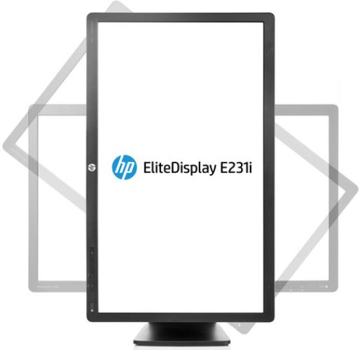 HP E231i EliteDisplay IPS LED Backlit Monitor 23" - Black - 23 Inch by HP - Refurbished - Very Good condition - Image 4