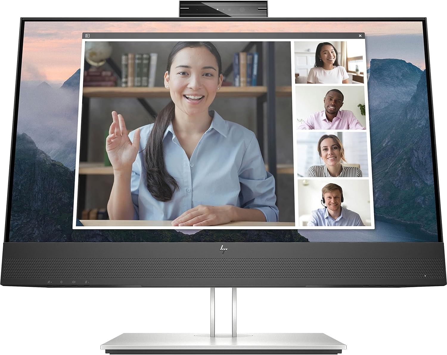 HP E24mv G4 23.8" Monitor - Black/Silver by HP - Refurbished - Very Good condition - US$601.99