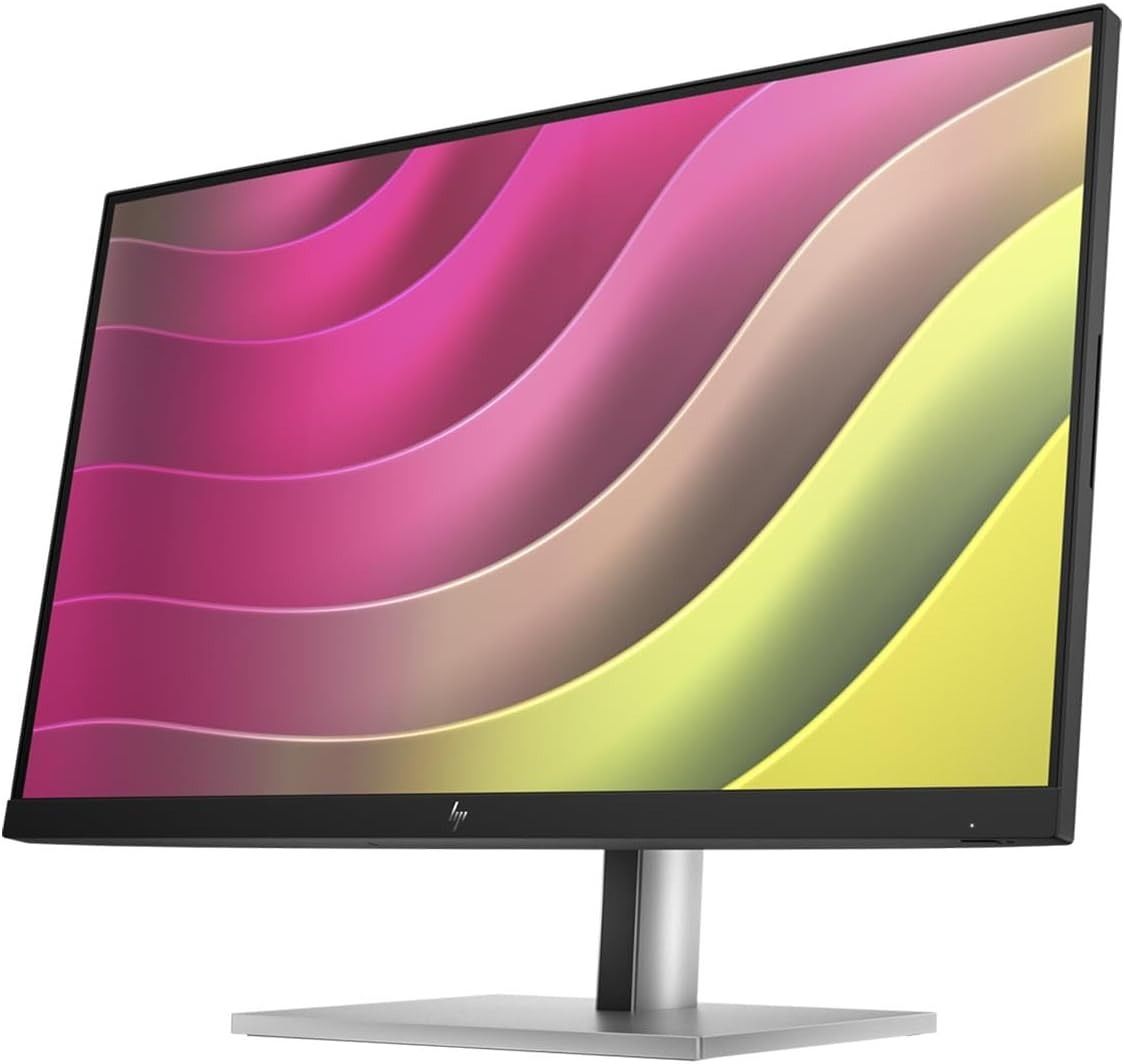 HP E24t G5 LCD Touchscreen Monitor 23.8" - Black - 23.8 Inch by HP - Refurbished - Very Good condition - Image 2