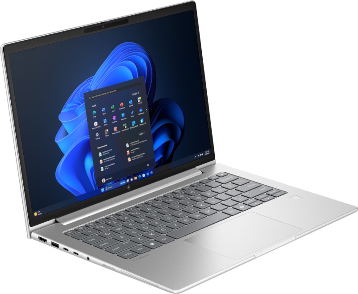 HP EliteBook 6 G1i Notebook AI PC Laptop 14" - Pike Silver - Intel Core Ultra 7 265U 2.1GHz - 16GB RAM - 1TB by HP - Image 2