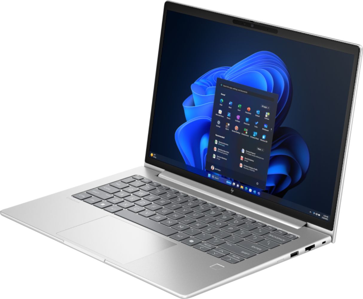 HP EliteBook 6 G1i Notebook AI PC Laptop 14" - Pike Silver - Intel Core Ultra 7 265U 2.1GHz - 16GB RAM - 1TB by HP - Image 3