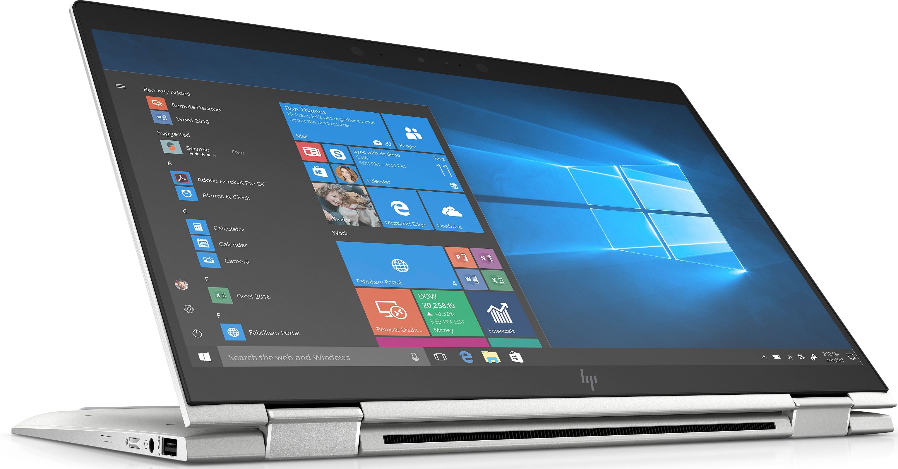 HP HP EliteBook x360 1030 G4 Notebook PC 13.3" - Intel Core i5-8265U 1.6GHz - 8GB - 512GB - Silver - Very Good - Standard Battery by HP - Refurbished - Very Good condition - Image 5