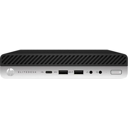 HP EliteDesk 705 G4 Desktop Mini PC - AMD Ryzen 5 2400G 3.6GHz - 256GB - Black - 16GB RAM by HP - Refurbished - Very Good condition - US$181.49