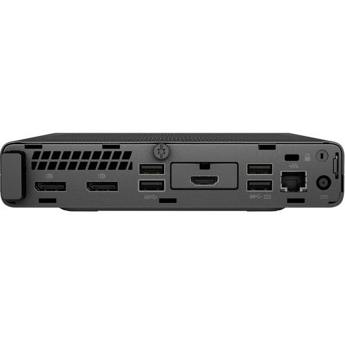 HP EliteDesk 705 G4 Desktop Mini PC - AMD Ryzen 5 2400G 3.6GHz - 512GB - Black - 16GB RAM by HP - Image 4