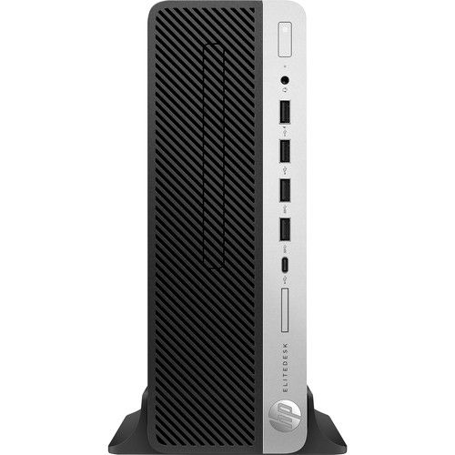 HP EliteDesk 705 G4 Desktop SFF - AMD A6-9500 3.5GHz - 256GB - Black - 8GB RAM by HP - Refurbished - Very Good condition - US$164.28