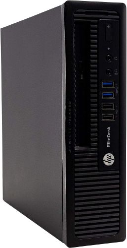 HP EliteDesk 800 G1 USFF - Intel Core i5-4570s 2.9GHz - 256GB - Black - 8GB RAM by HP - Refurbished - Very Good condition - Image 2