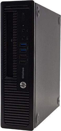 HP EliteDesk 800 G1 USFF - Intel Core i5-4570s 2.9GHz - 256GB - Black - 8GB RAM by HP - Refurbished - Very Good condition - Image 3