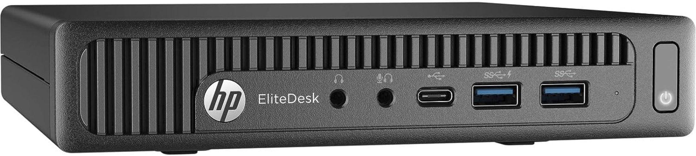 HP EliteDesk 800 G2 Mini Desktop - Intel Core i5-6500T 2.5GHz - 256GB - Black - 8GB RAM by HP - Image 2