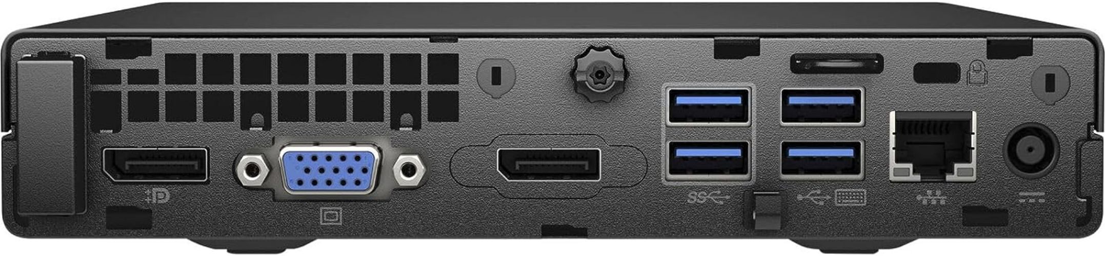 HP EliteDesk 800 G2 Mini Desktop - Intel Core i5-6500T 2.5GHz - 256GB - Black - 8GB RAM by HP - Image 3