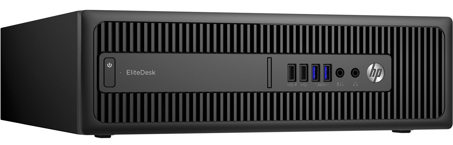 HP EliteDesk 800 G2 SFF - Intel Core i7-6700 3.4GHz - 512GB - Black - 16GB RAM by HP - Image 2