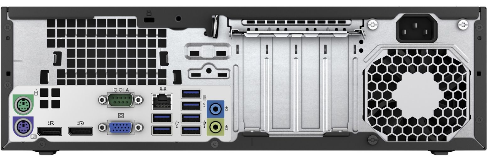 HP EliteDesk 800 G2 SFF - Intel Core i7-6700 3.4GHz - 512GB - Black - 16GB RAM by HP - Image 3
