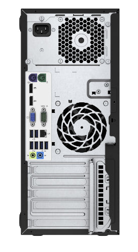 HP EliteDesk 800 G2 Tower i7-6700 3.4GHz - 256GB - Black - 16GB RAM by HP - Image 3