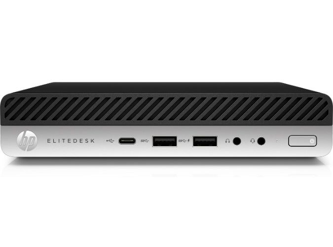 HP EliteDesk 800 G3 Mini PC - Intel Core i5-7500T 2.7GHz - 256GB - Black - 16GB RAM by HP - Refurbished - Very Good condition - CA$302.99