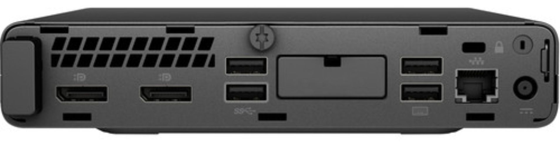 HP EliteDesk 800 G4 Desktop Mini Business PC - Intel Core i5-8500T 2.1GHz - 256GB - Black - 16GB RAM by HP - Image 3