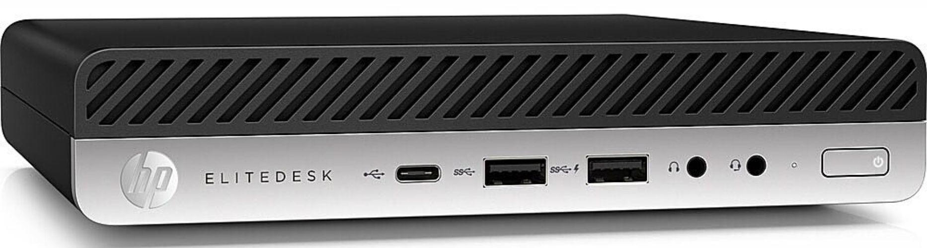 HP EliteDesk 800 G4 Desktop Mini Micro PC - Intel Core i5-8500T 2.1GHz - 256GB - Black - 16GB RAM by HP - Image 3