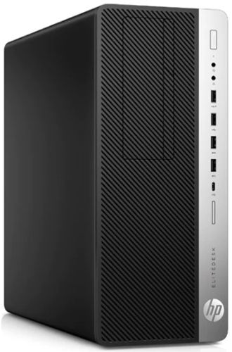 HP EliteDesk 800 G4 Tower Business PC - Intel Core i7-8700 3.2GHz - 1TB - Black - 32GB RAM by HP - Refurbished - Very Good condition - Image 2